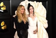 At the 63rd annual Grammy Awards (Image via Getty)